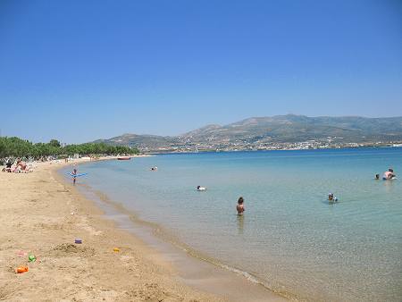 Antiparos Alyki Beach Greece
